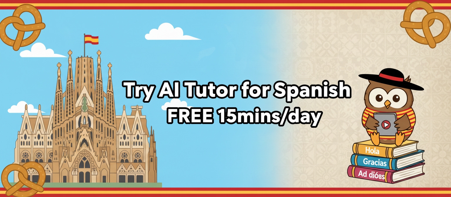 Spanish AI Tutor Banner